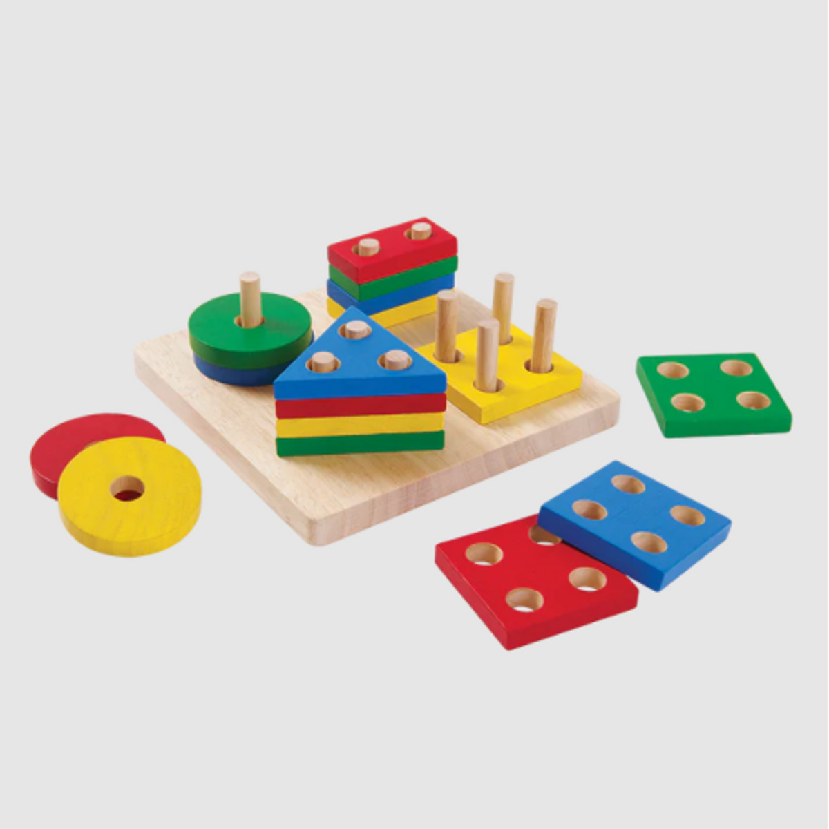 PLAN TOY GEOMETRIC SORTING BOARD PLAN TOY GEOMETRIC SORTING BOARD