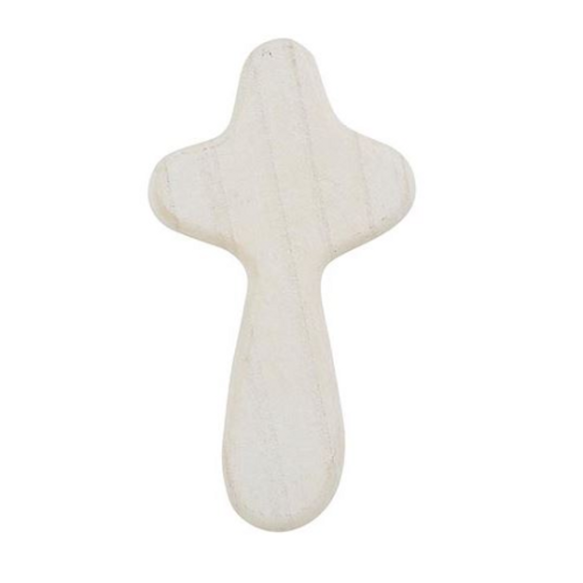 White Hand Held Cross White Hand Held Cross