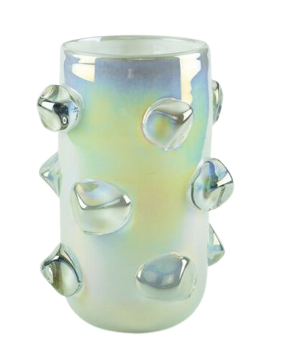 White Ice Design Vase White Ice Design Vase