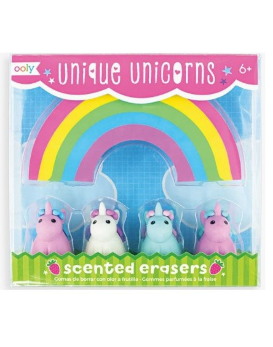 Unique Unicorn Scented Erasers Unique Unicorn Scented Erasers