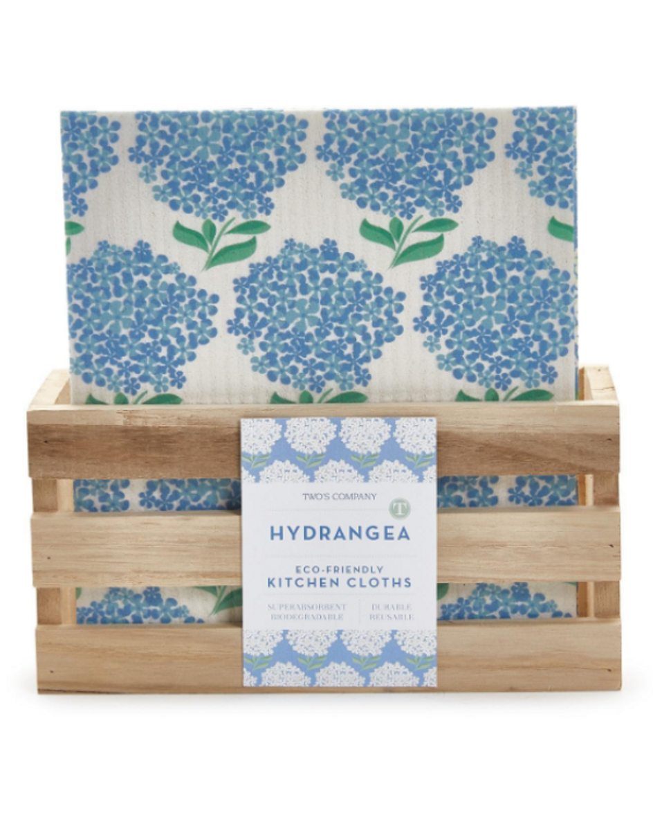 Hydrangea Biodegradable Kitchen Cloth