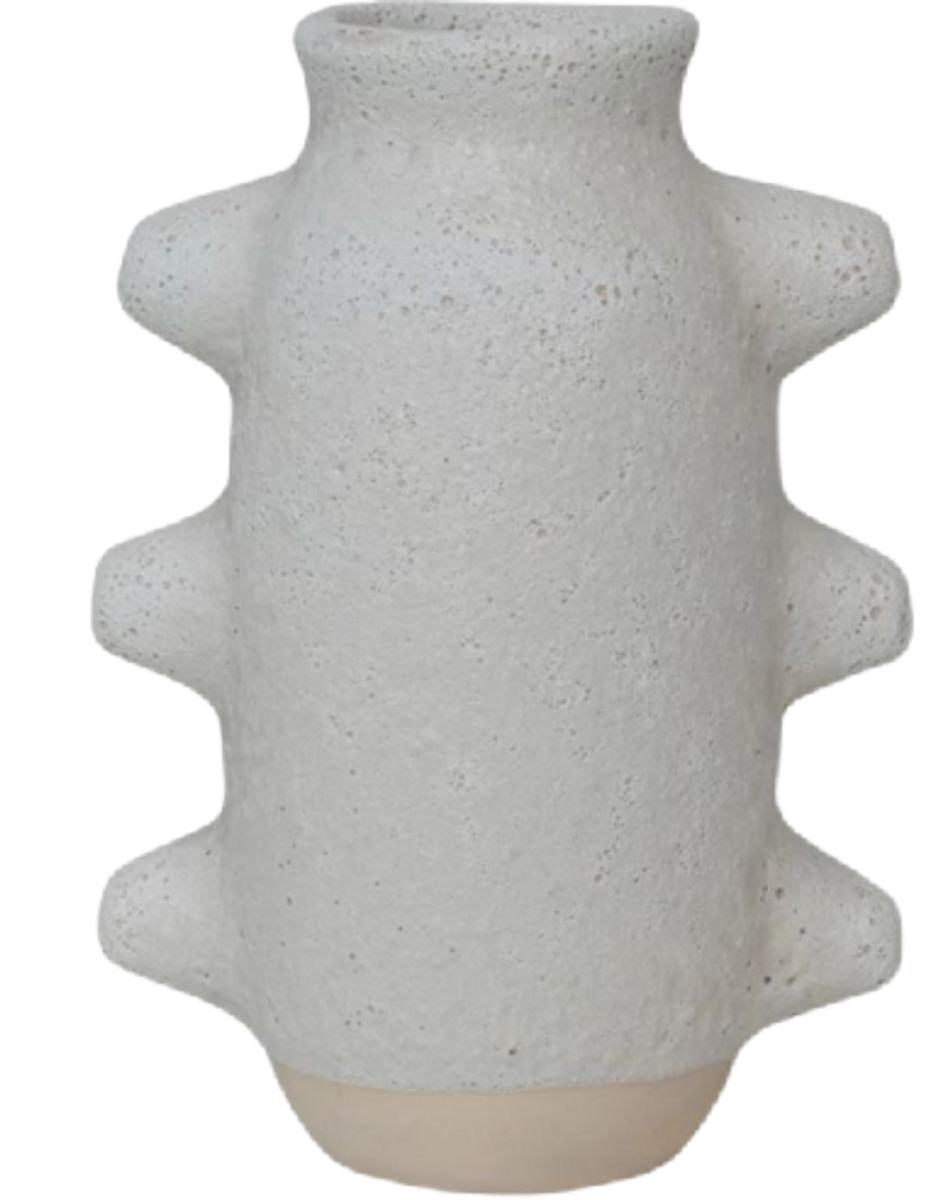Volcano Finish Stoneware Vase Volcano Finish Stoneware Vase