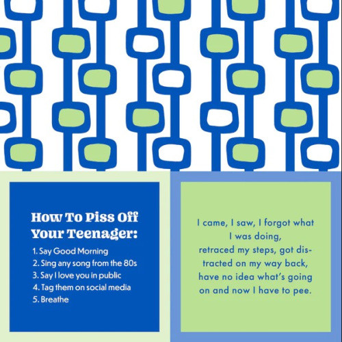 Piss Off Teenager Napkin