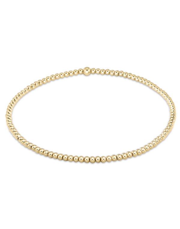 Enewton EGirl Classic Gold 2mm Bead Bracelet