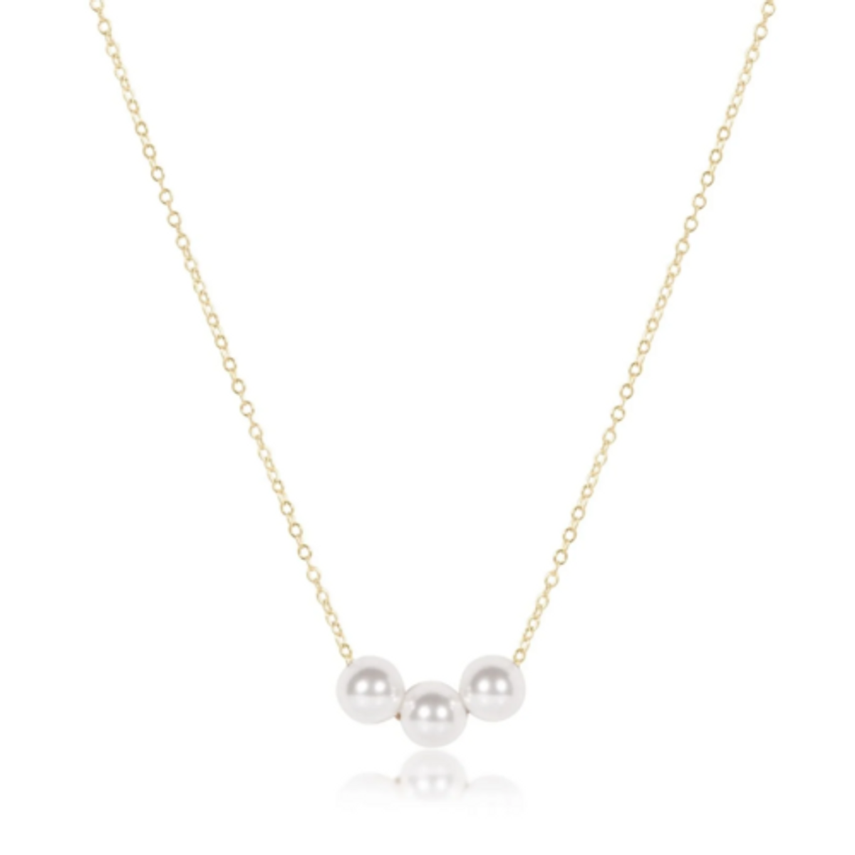 Enewton Egirl 14" Gold Joy Pearl Necklace Enewton Egirl 14" Gold Joy Pearl Necklace