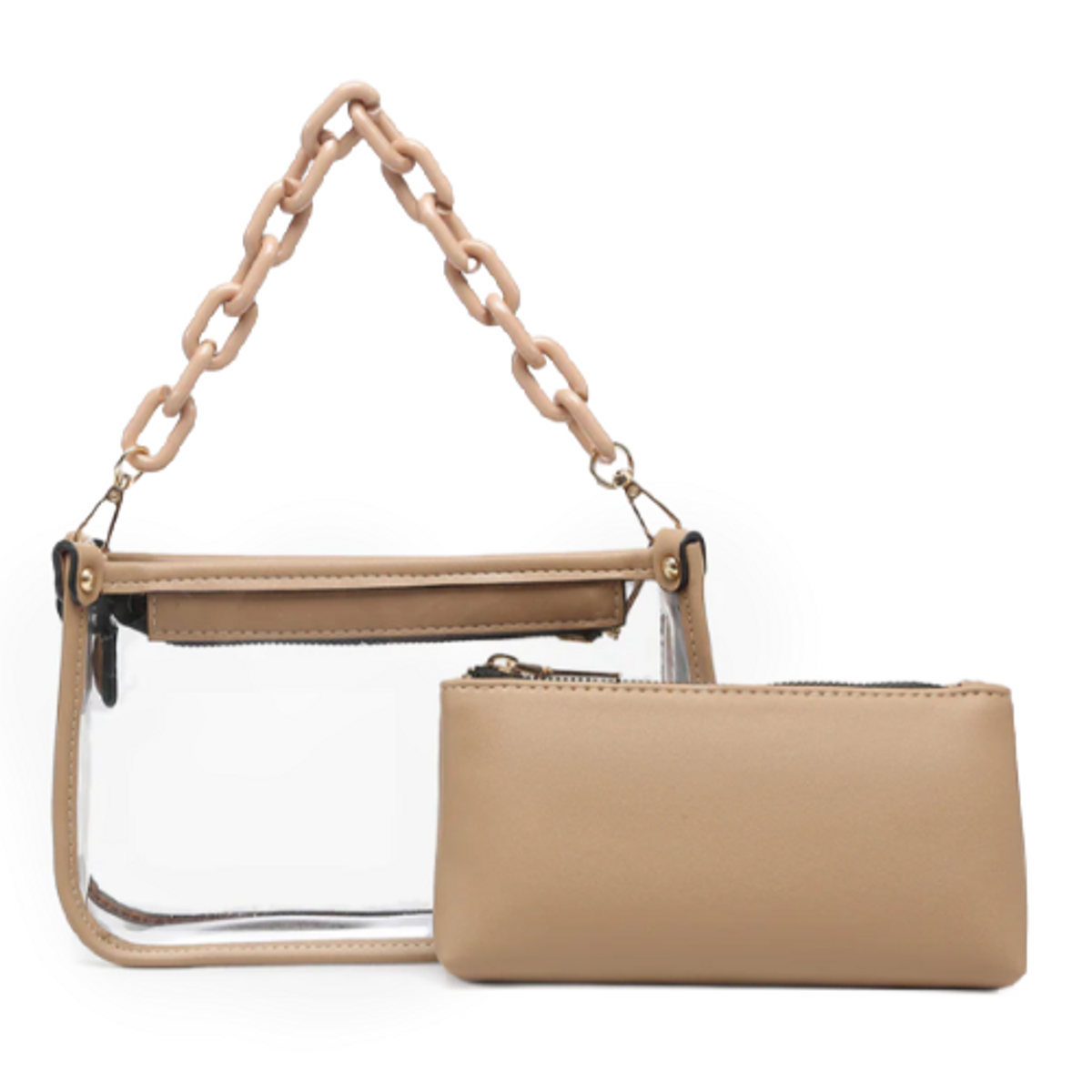 Jessica Clear Crossbody in Assorted Colors