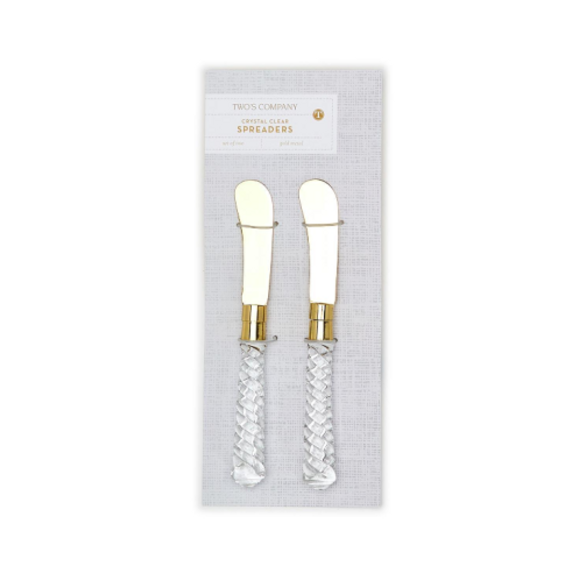 Crystal Clear Spreader Set Crystal Clear Spreader Set