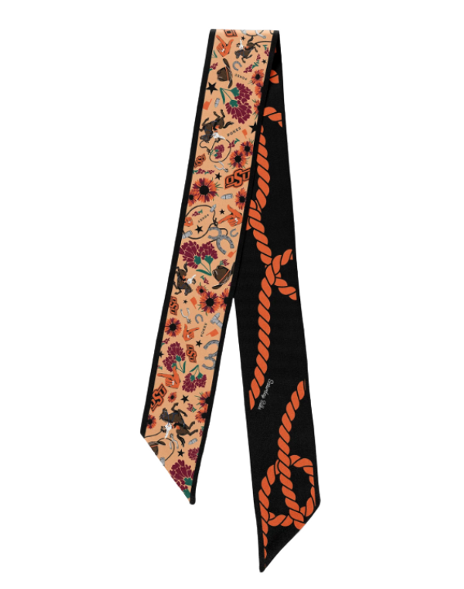 Saturday Silks Cowboy Twilly Scarf