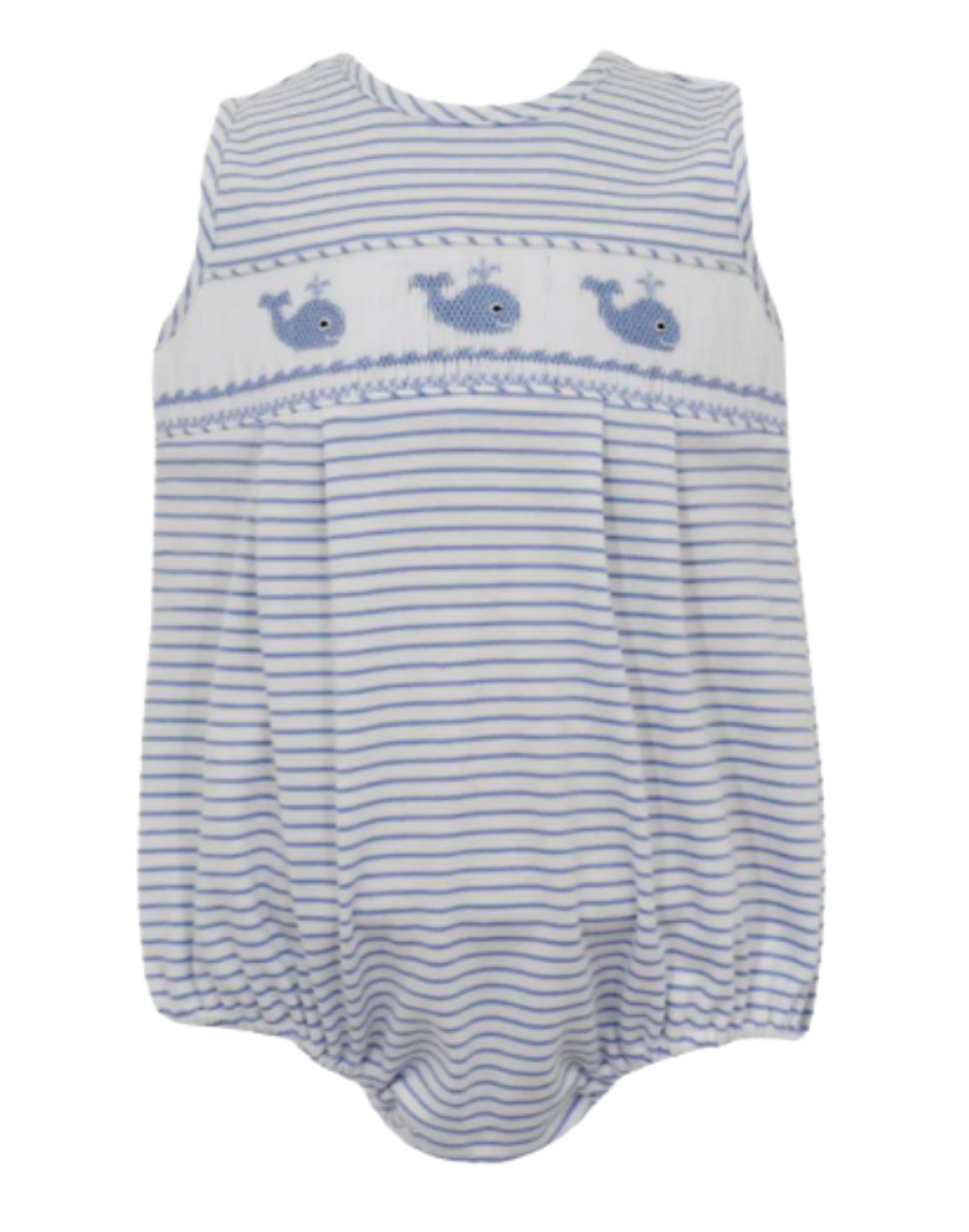 Whales Striped Knit Bubble Whales Striped Knit Bubble