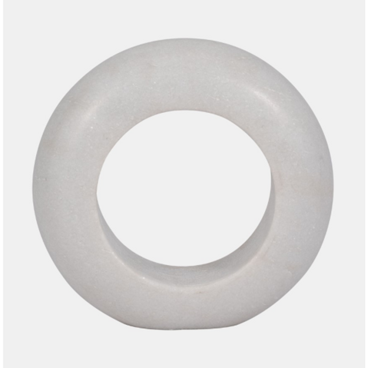 Marble 10" Ring Tabletop Decor Marble 10" Ring Tabletop Decor