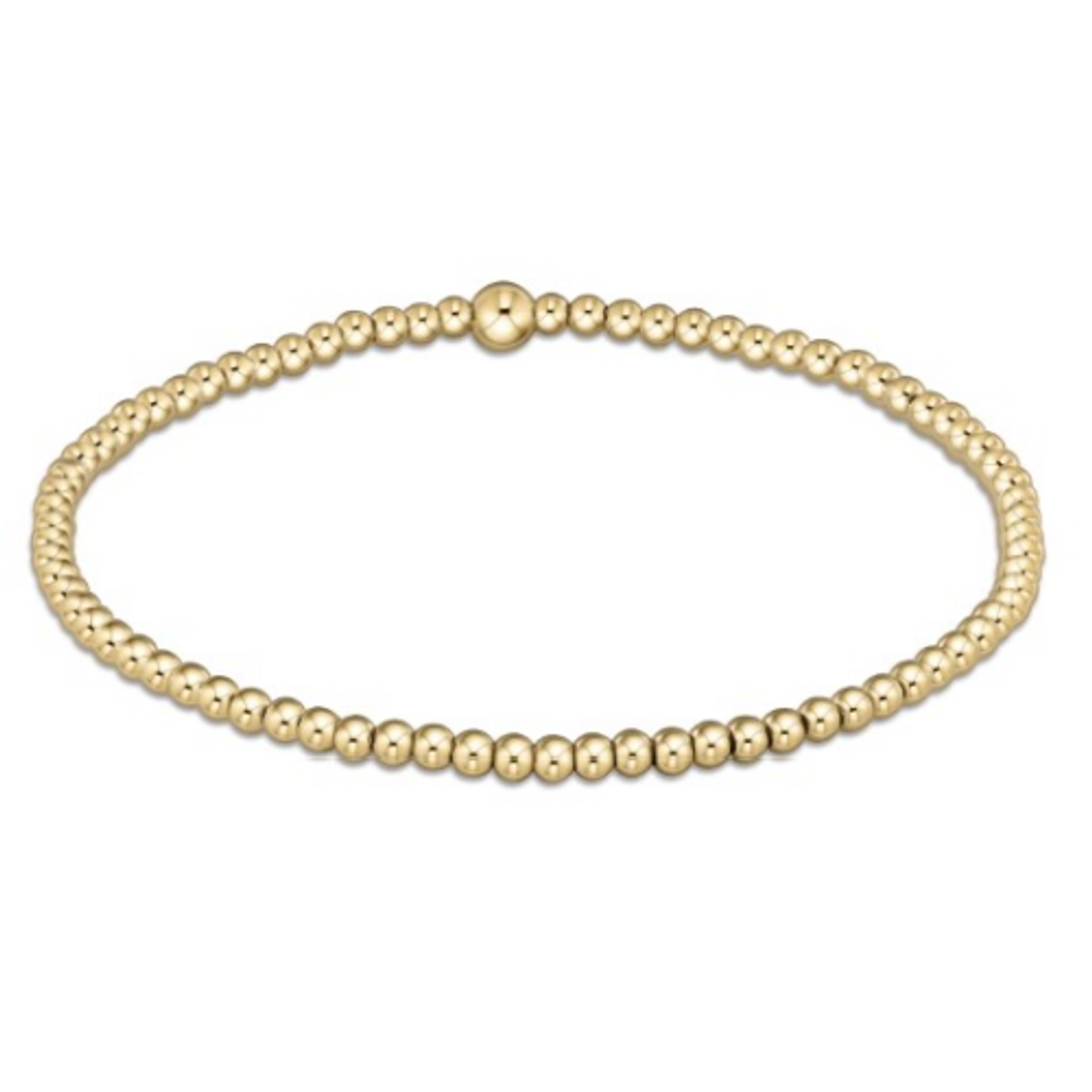 Enewton Classic Gold 2.5mm Bead Bracelet Enewton Classic Gold 2.5mm Bead Bracelet