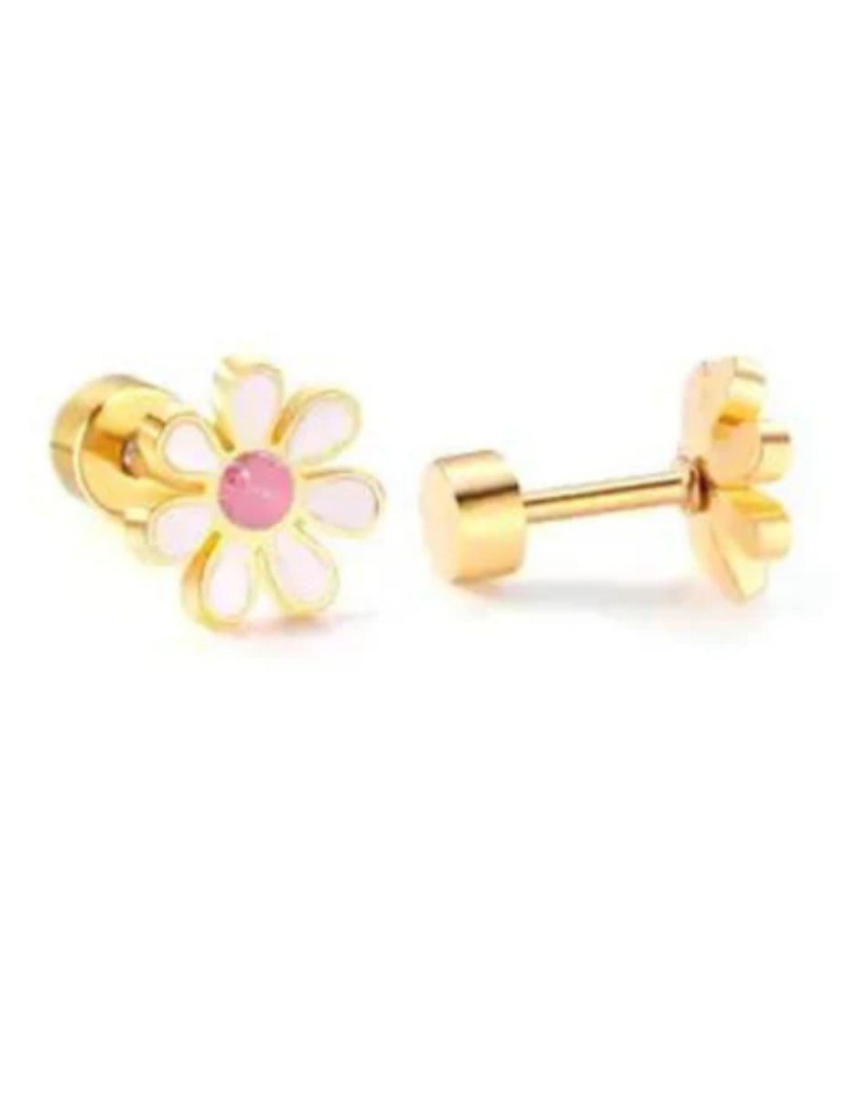 Screwback Stud Earrings, Assorted Styles