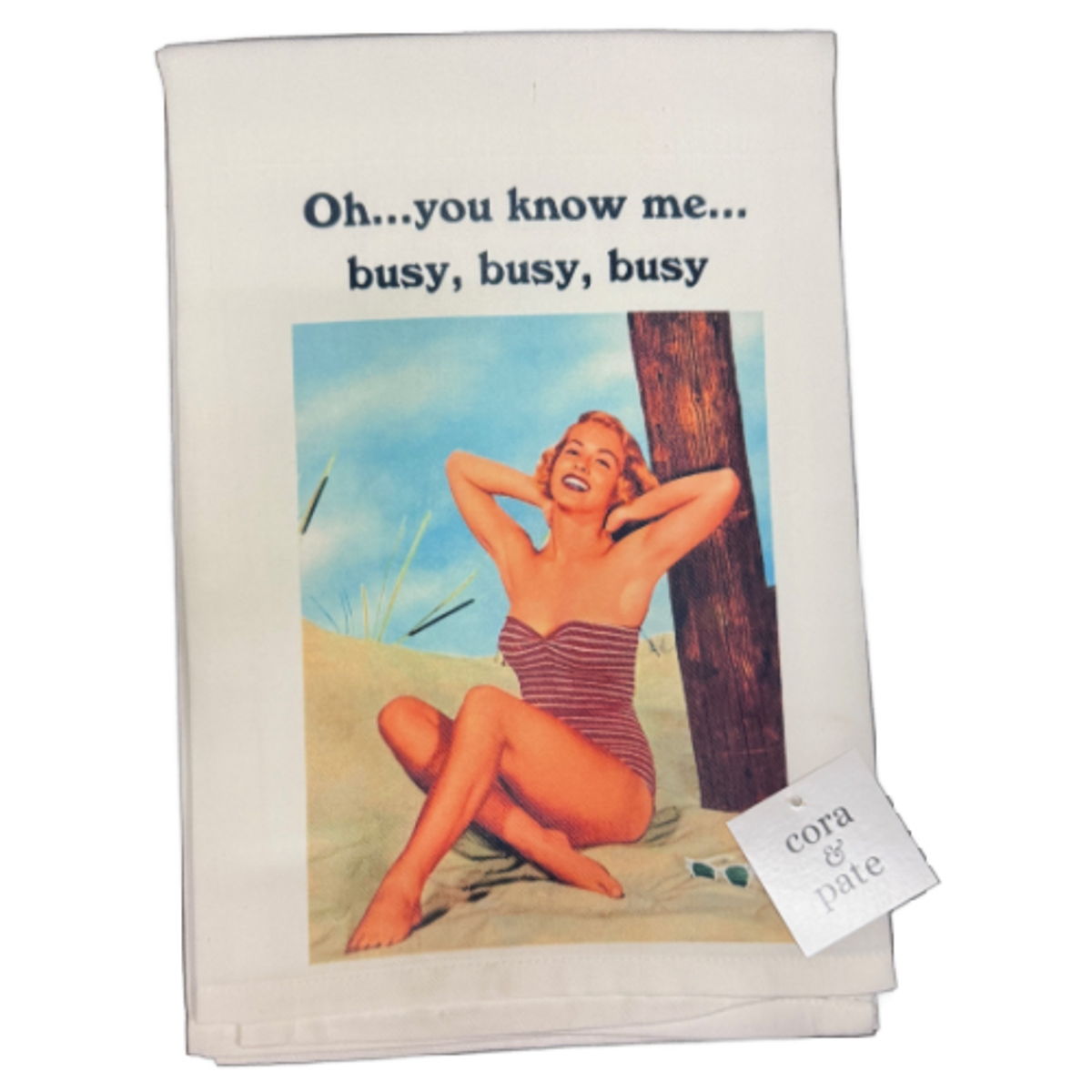 Cora and Pate You Know Me Towel Cora and Pate You Know Me Towel