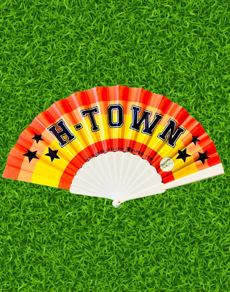 H-Town Astros Hand Fan H-Town Astros Hand Fan
