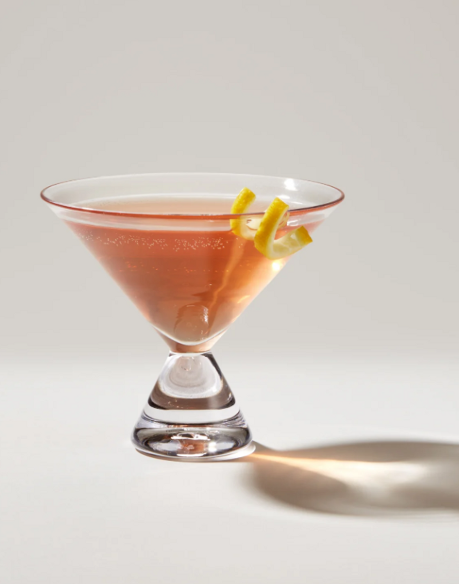 Simon Pearce Westport Stemless Martini Glass Simon Pearce Westport Stemless Martini Glass