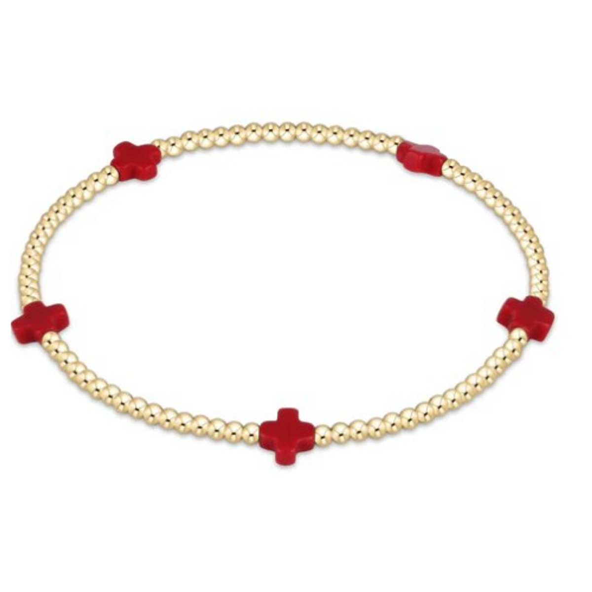 Enewton Cross Sign Gold Bracelet - Various Colors Enewton Cross Sign Gold Bracelet - Various Colors