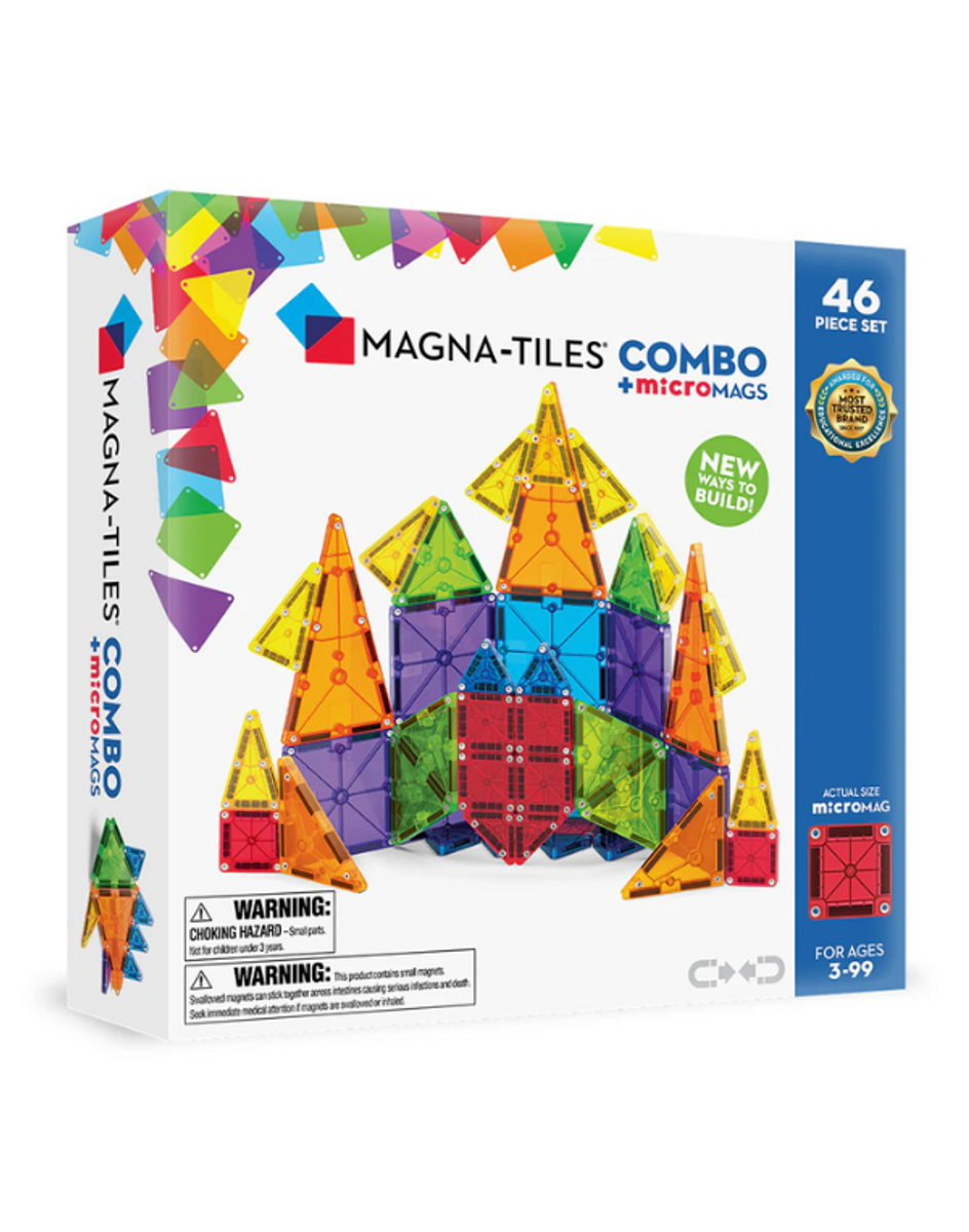 Magna-Tiles Combo 46 Piece Set Magna-Tiles Combo 46 Piece Set