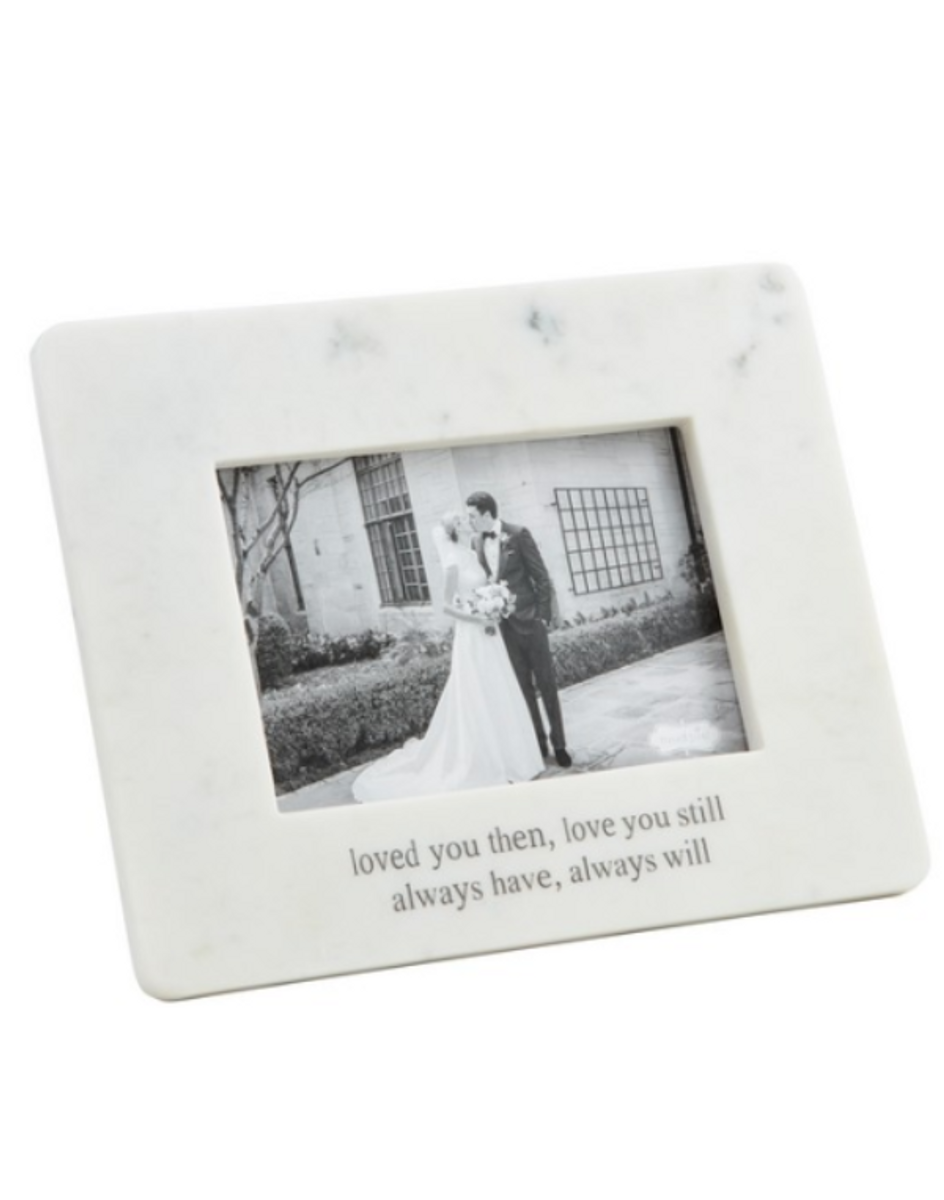 Loved You Then Marble Frame