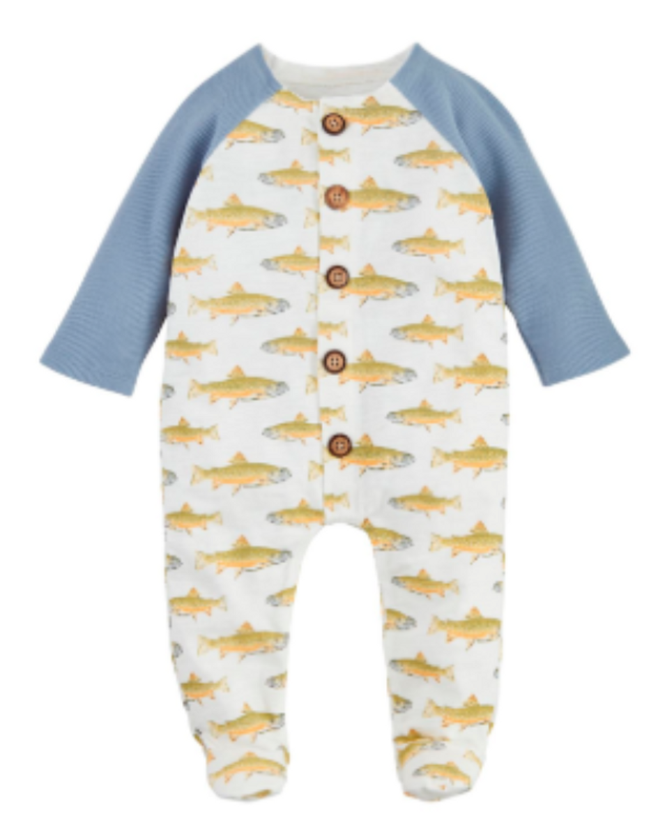 Fish Button Sleeper Fish Button Sleeper