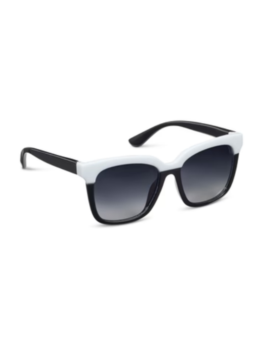 Peeper's Frenchy Polarized Sunglasses - Black/White Peeper's Frenchy Polarized Sunglasses - Black/White