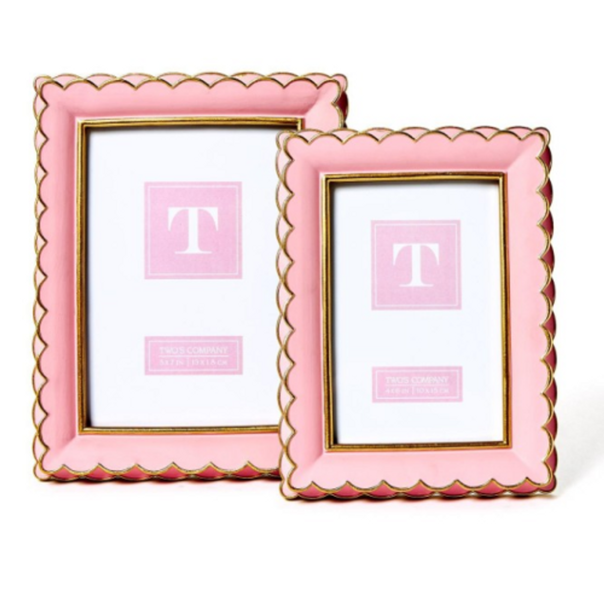 Pink Scalloped Frame Pink Scalloped Frame