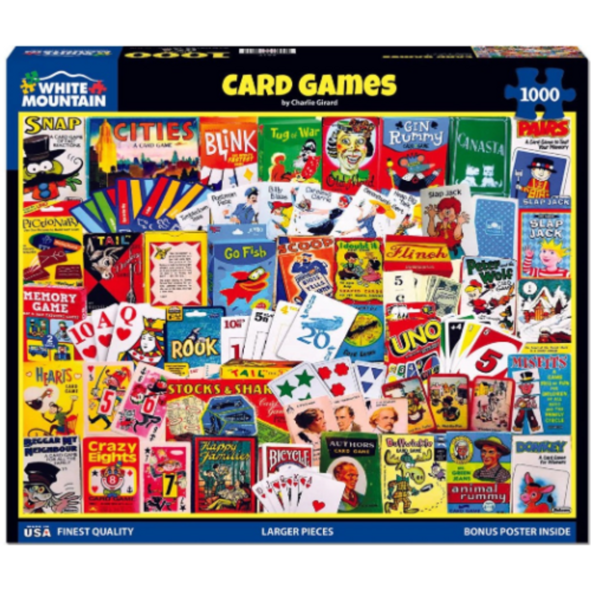 White Mountain Puzzle Card Games White Mountain Puzzle Card Games