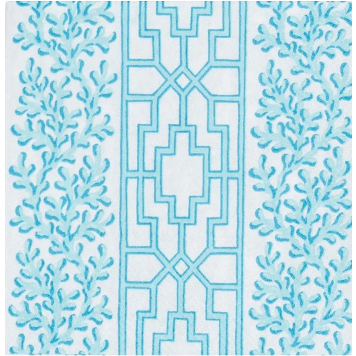 Caspari Coral and Trellis Cocktail Napkins Caspari Coral and Trellis Cocktail Napkins