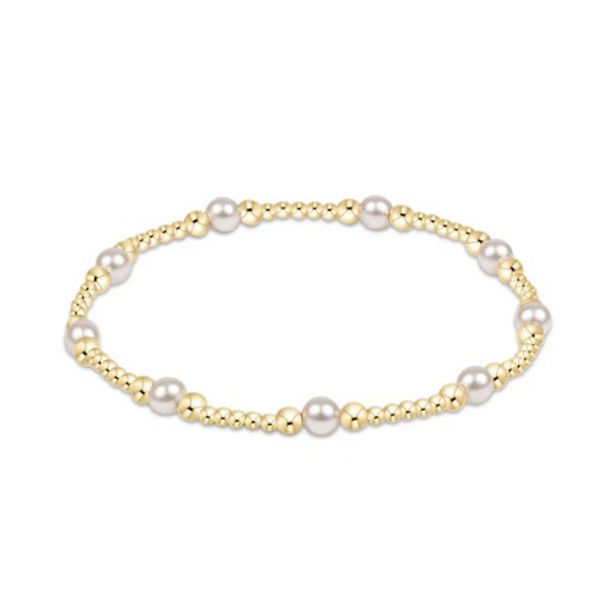 Enewton Designs Classic Purpose Pattern Pearl 4mm Bead Bracelet Enewton Designs Classic Purpose Pattern Pearl 4mm Bead Bracelet