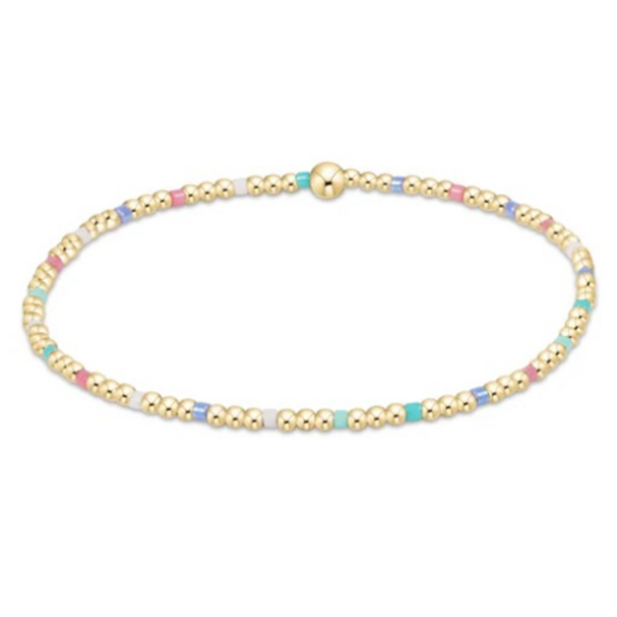 ENewton Hope Sincerity Pattern 2mm Bead Bracelet--Hot Mess ENewton Hope Sincerity Pattern 2mm Bead Bracelet--Hot Mess