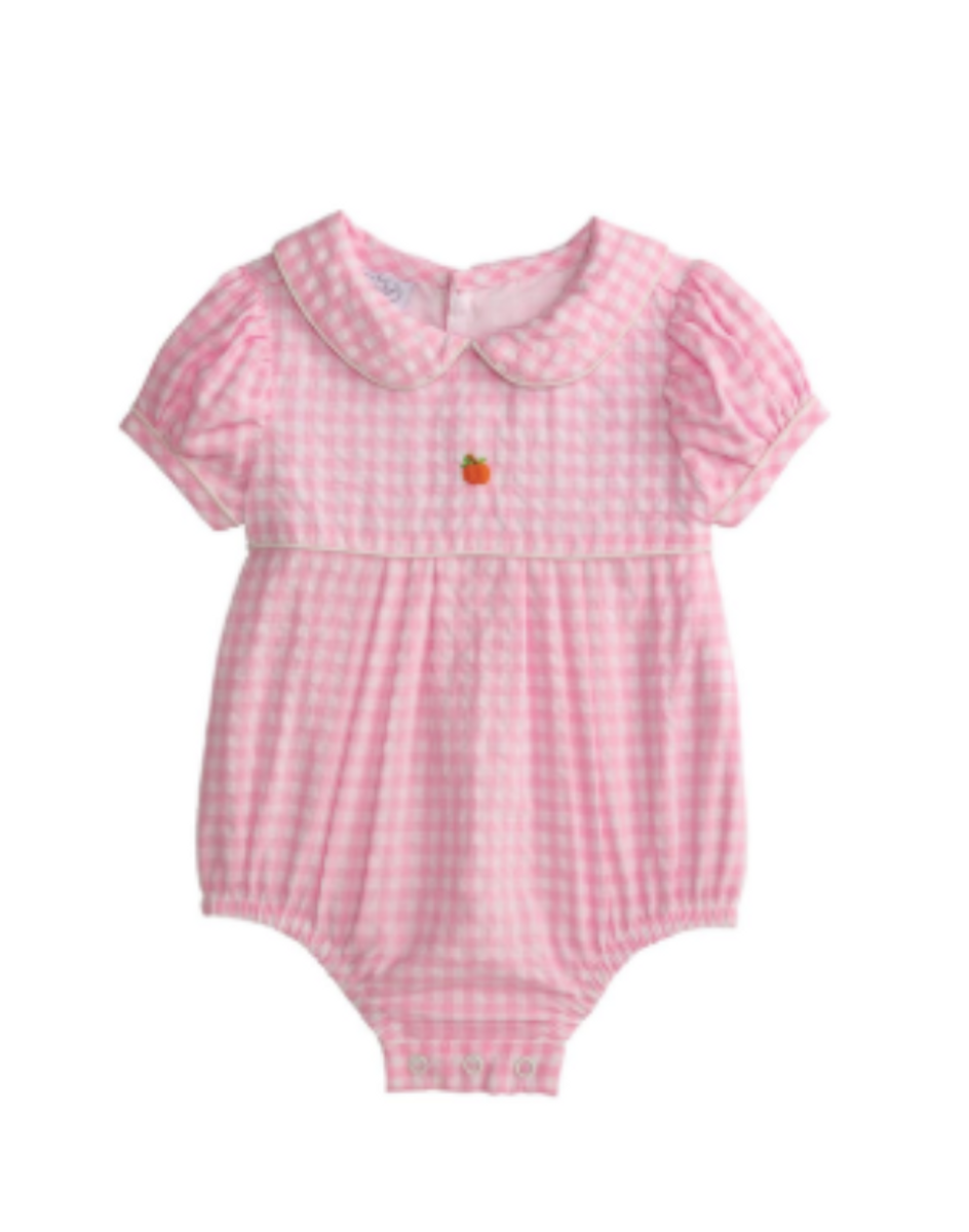 Pink Gingham Pumpkin Bubble Pink Gingham Pumpkin Bubble