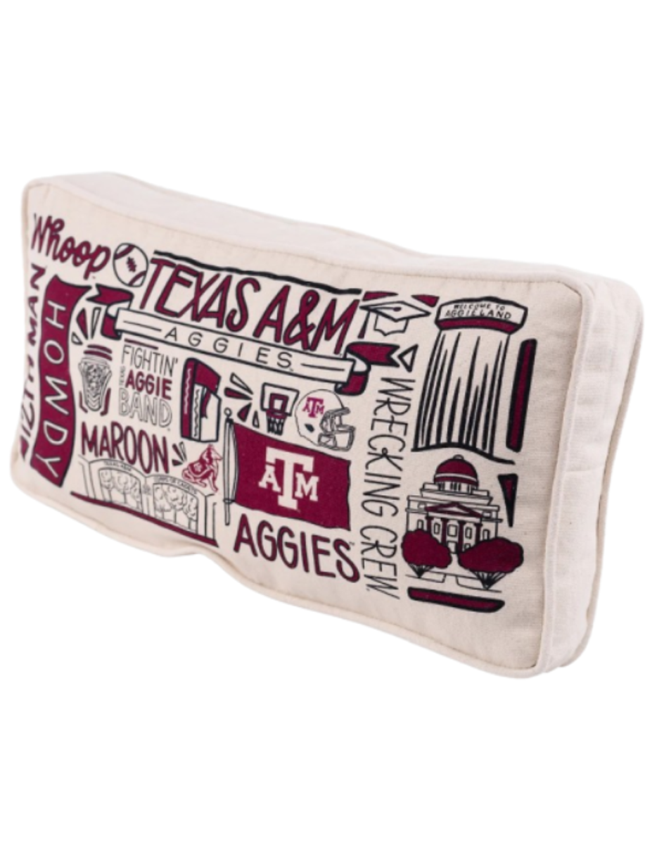 Texas A&M Collage Pillow Texas A&M Collage Pillow