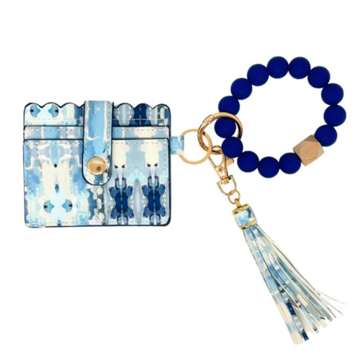 Laura Park Designs Ocean Breeze Keychain Wristlet Wallet Laura Park Designs Ocean Breeze Keychain Wristlet Wallet