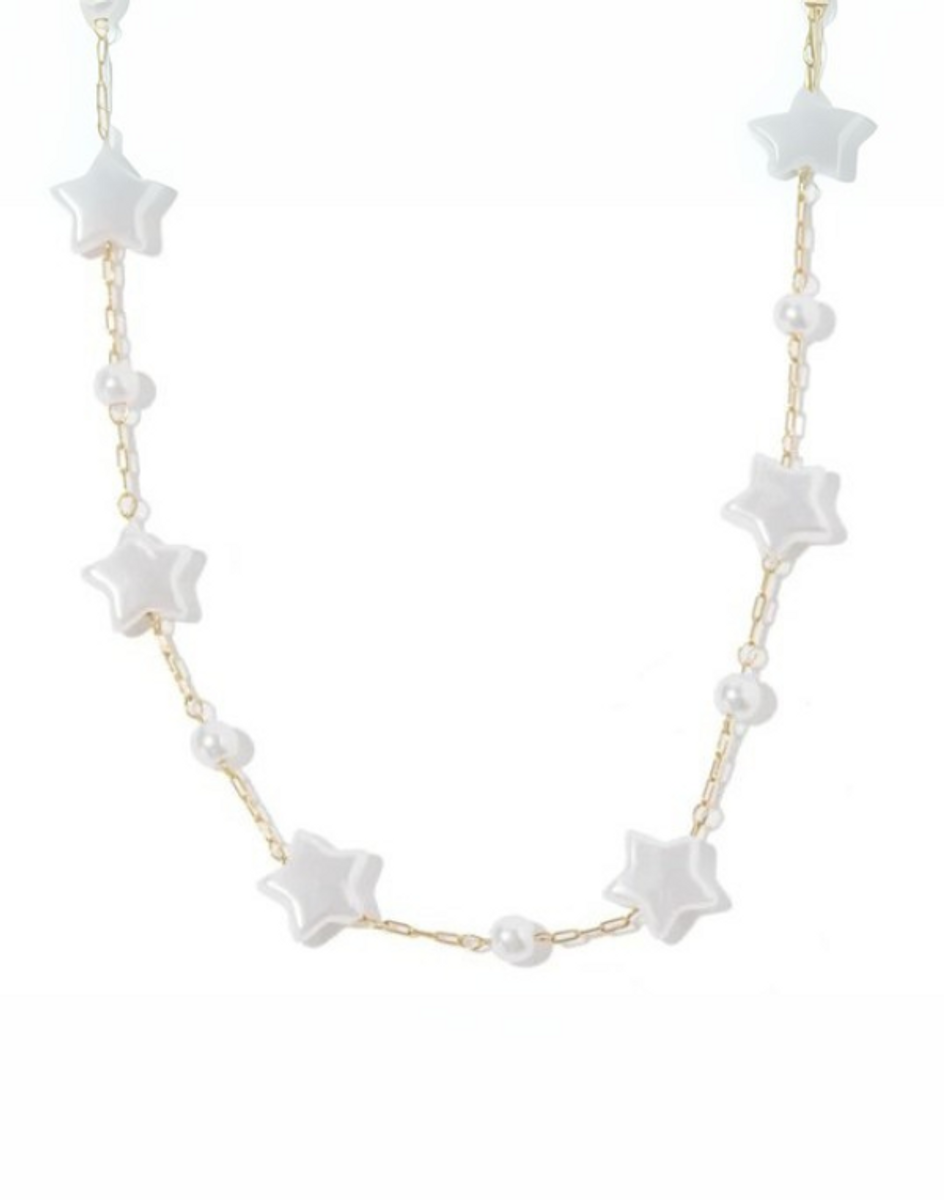 Aster Star Pearl Necklace Aster Star Pearl Necklace