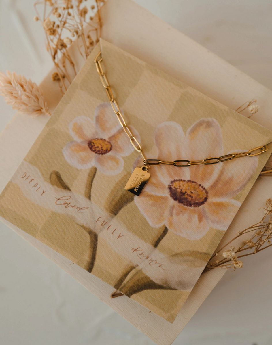 Fully Known Tag Necklace Fully Known Tag Necklace