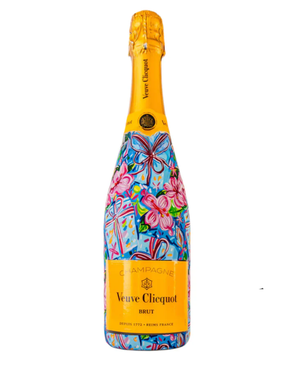 Brushed Presents Bottle Wrap - Veuve Clicquot