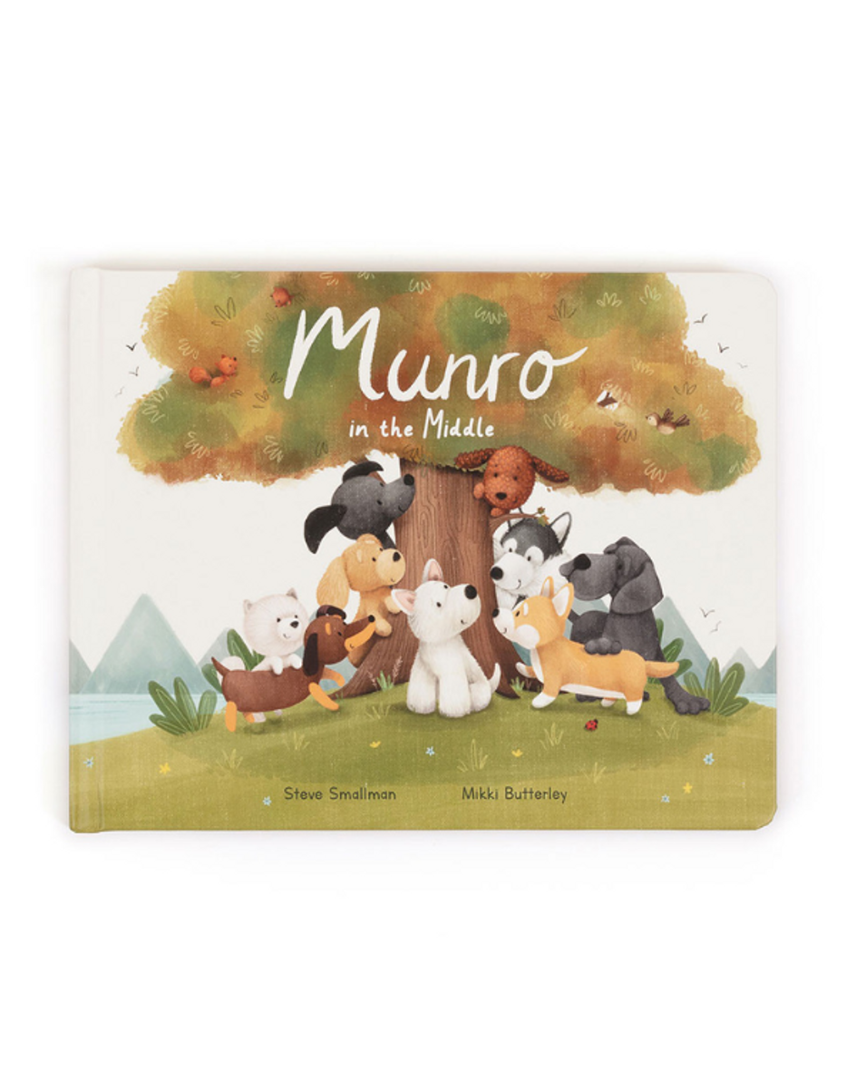 Jellycat Munro in the Middle Book