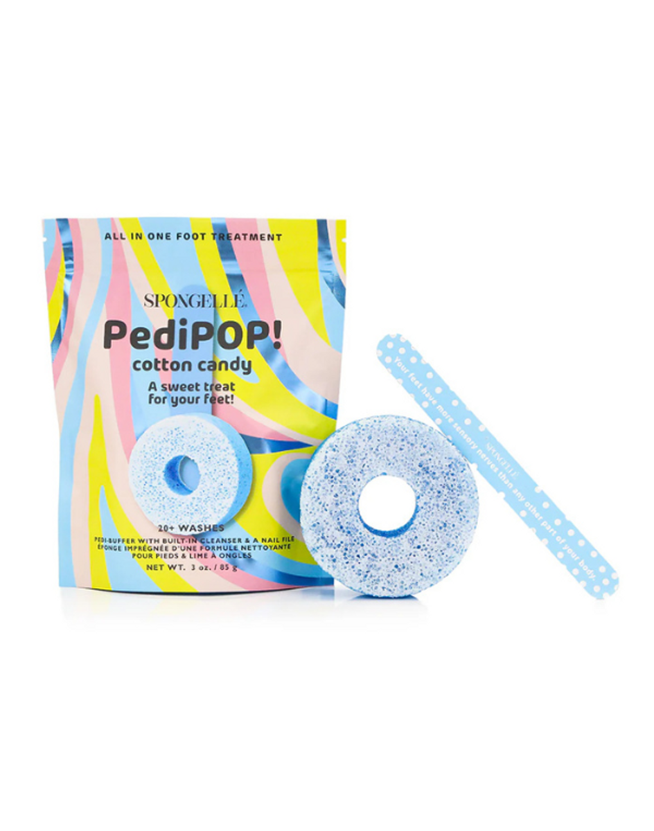 PediPOP! Pedi Buffer & Nail File - Cotton Candy PediPOP! Pedi Buffer & Nail File - Cotton Candy