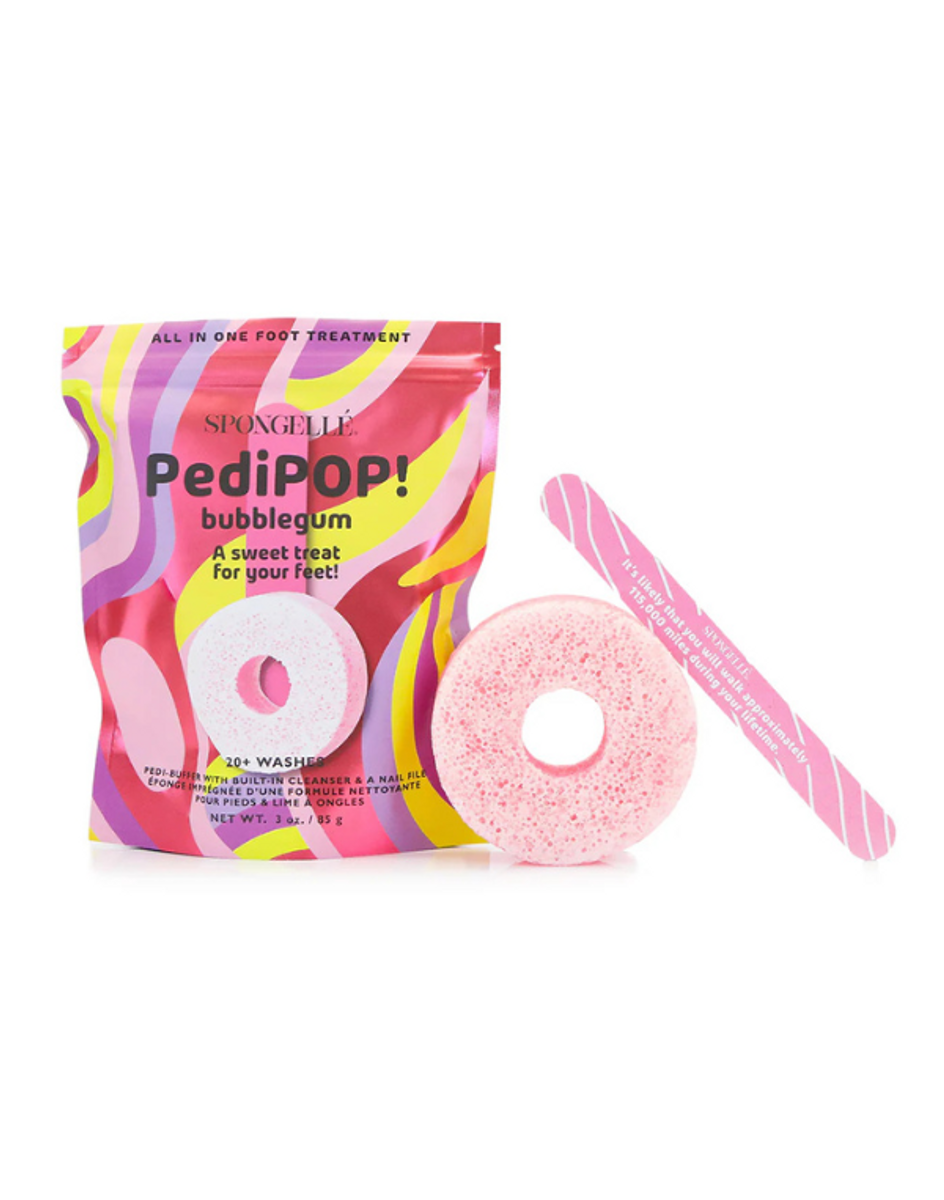 PediPOP! Pedi Buffer & Nail File - Bubblegum PediPOP! Pedi Buffer & Nail File - Bubblegum