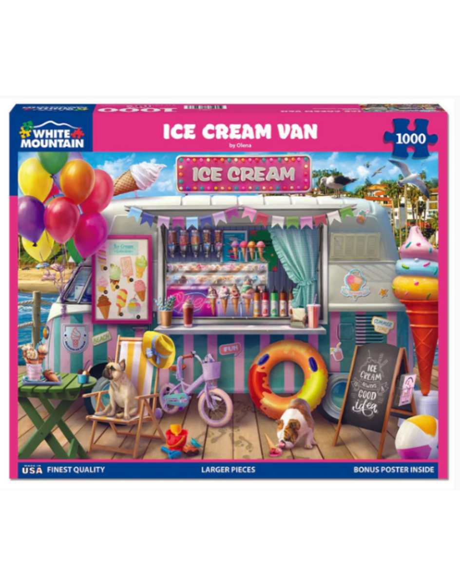 Ice Cream Van 1000 Piece Puzzle Ice Cream Van 1000 Piece Puzzle