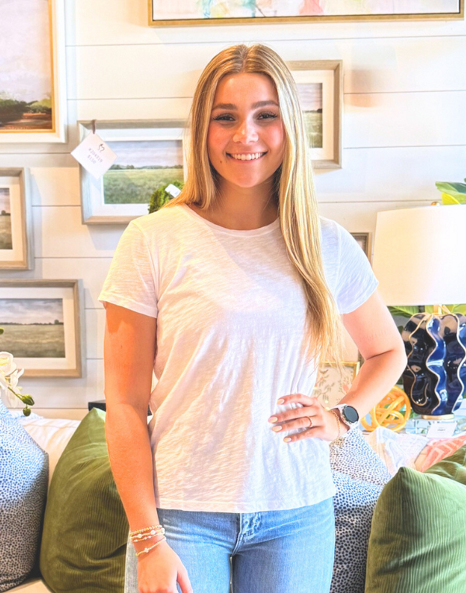 Soft Cotton Modern Crew - Vintage White Soft Cotton Modern Crew - Vintage White