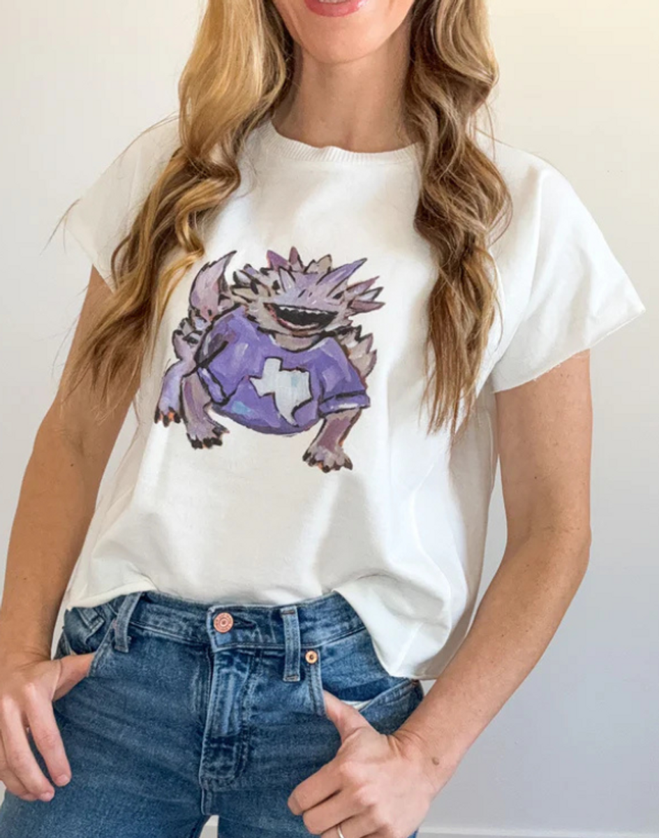 The Horned Frog Edgy T-Shirt