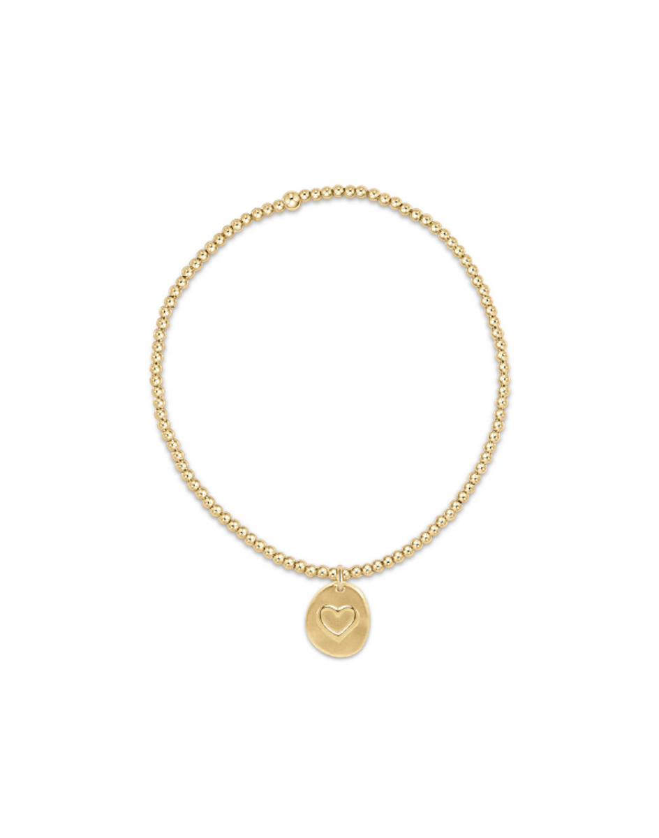 Enewton Classic Gold 2mm Inspire Love Small Gold Charm Enewton Classic Gold 2mm Inspire Love Small Gold Charm