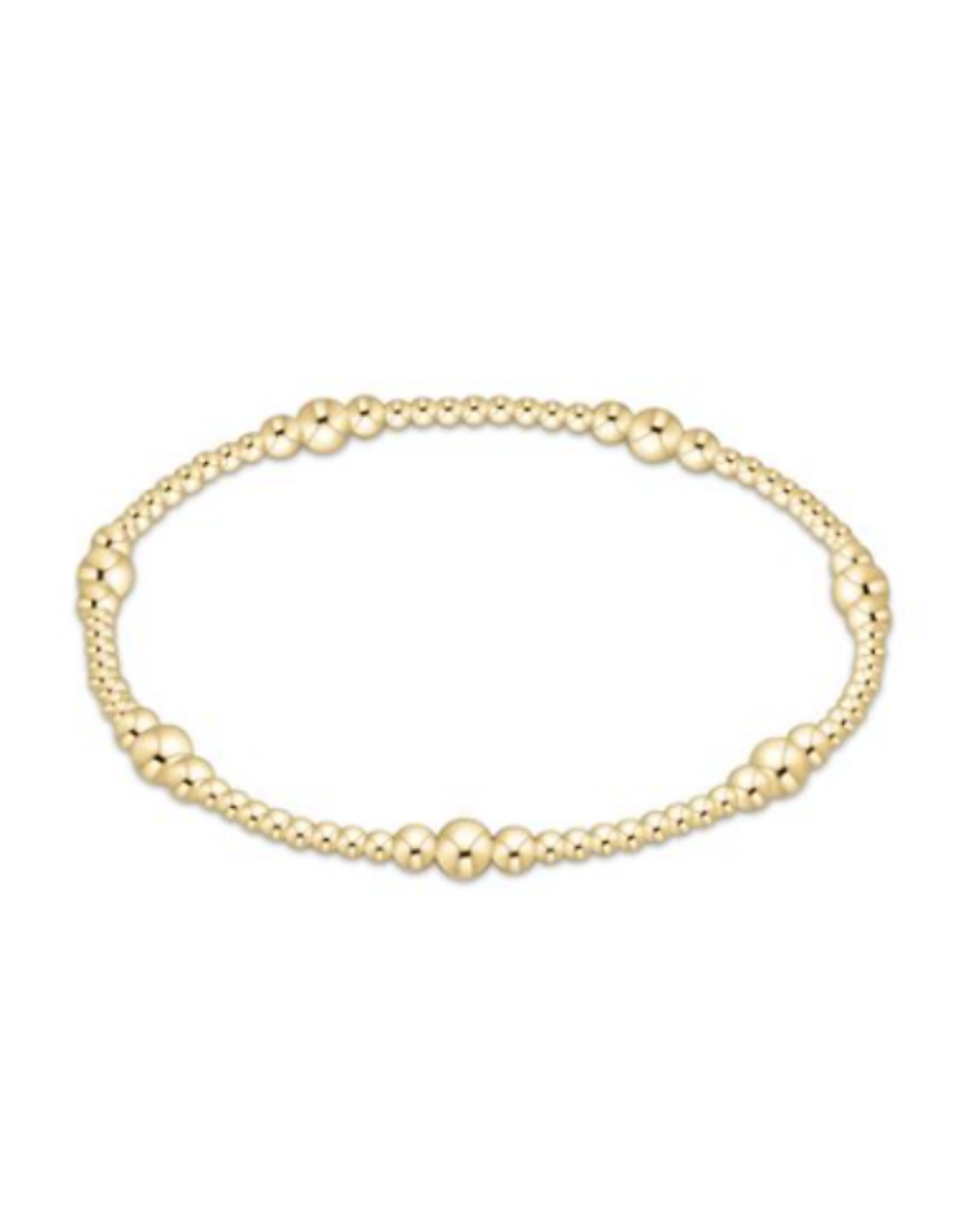 ENewton Purpose 4mm Gold Bead Bracelet ENewton Purpose 4mm Gold Bead Bracelet
