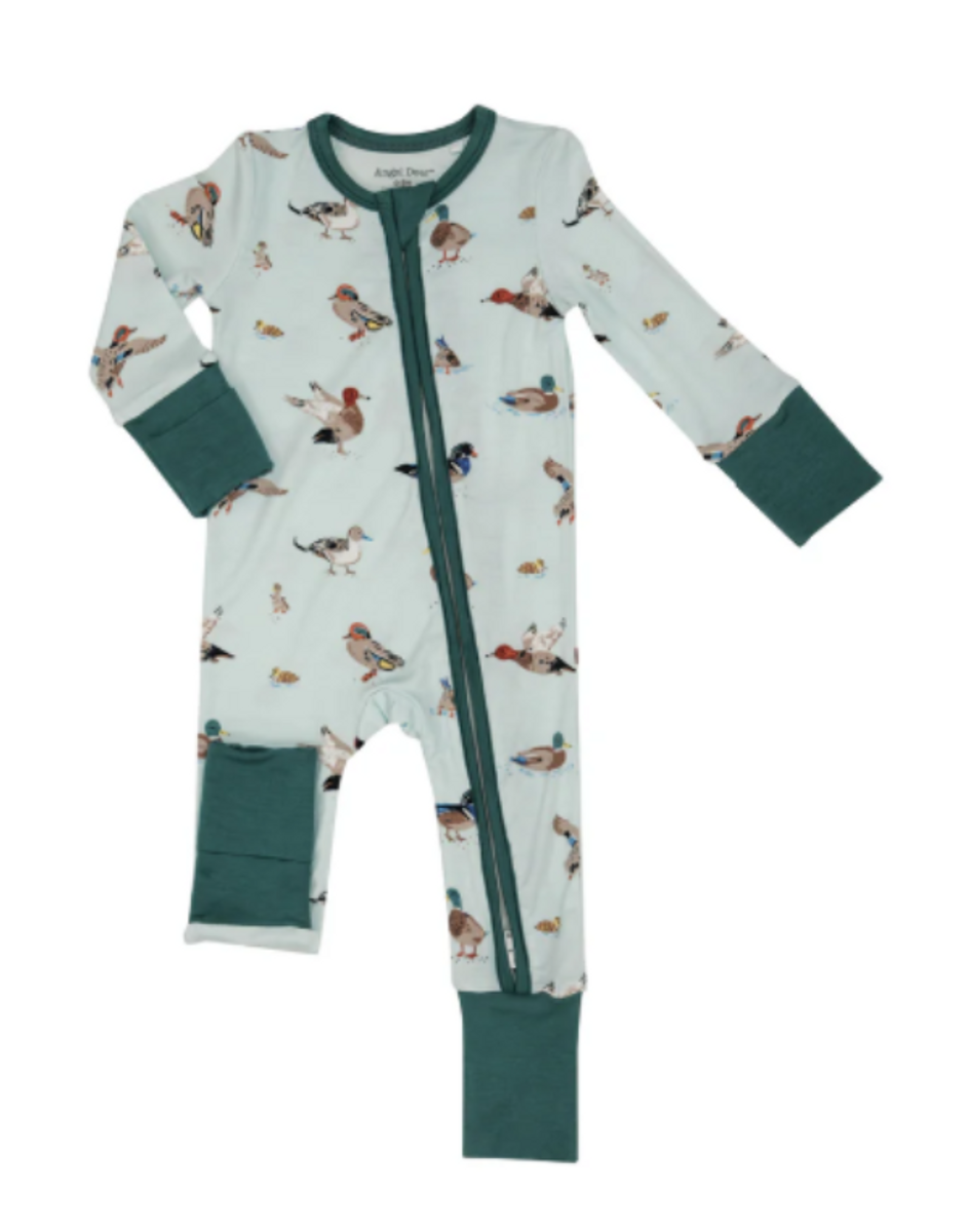 Mallards 2-way Zipper Romper Mallards 2-way Zipper Romper