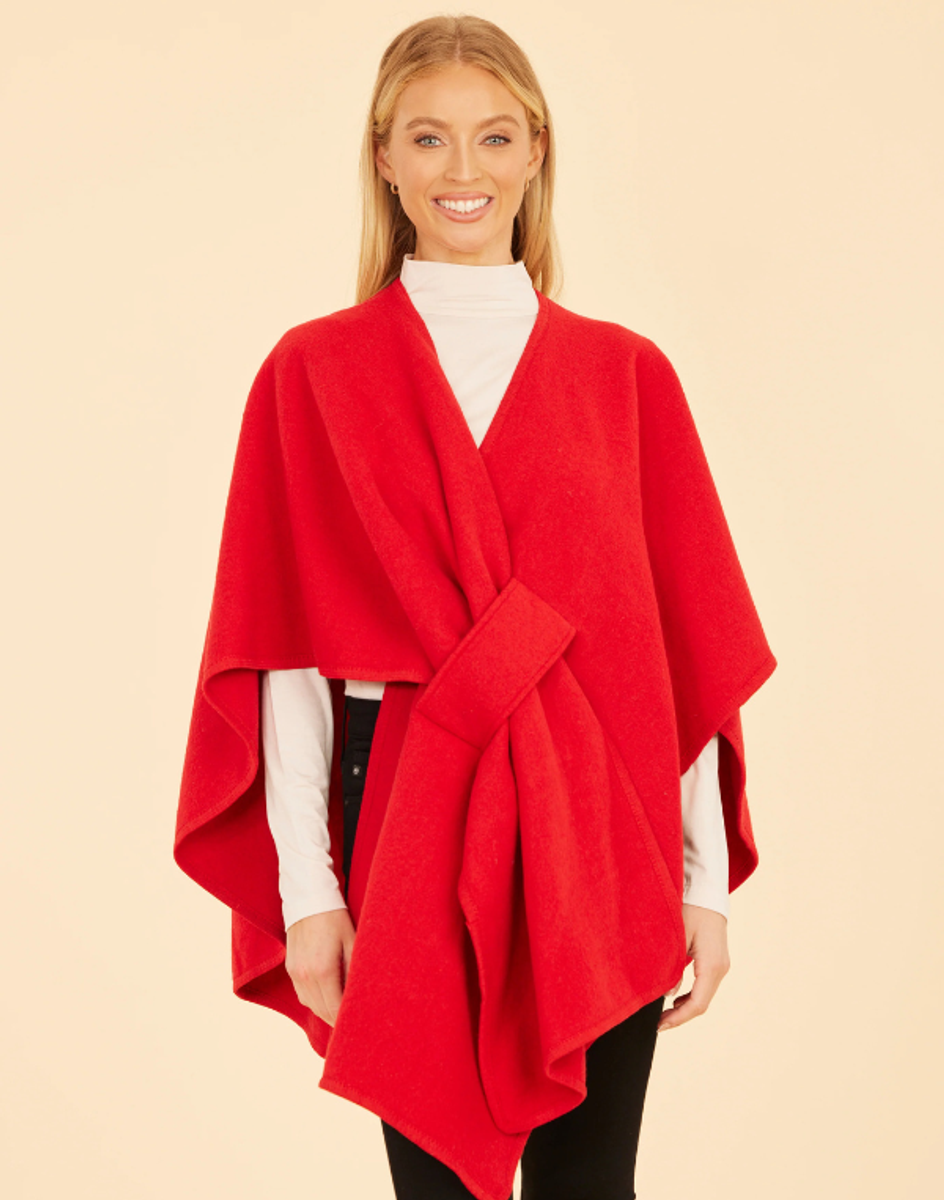 Mary Wrap - Red (ONLINE EXCLUSIVE) Mary Wrap - Red (ONLINE EXCLUSIVE)
