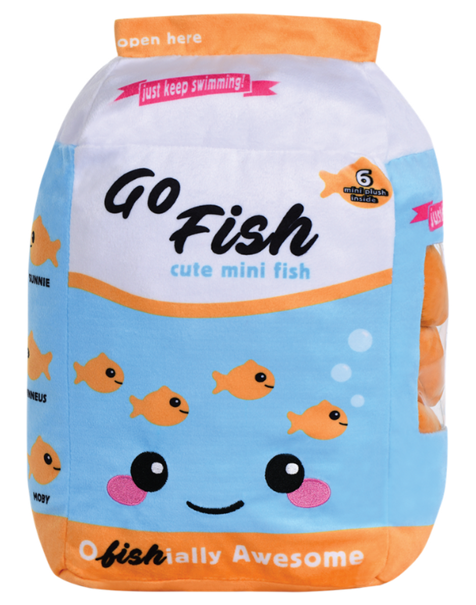 Go Fish Packaging Fleece Plush Go Fish Packaging Fleece Plush