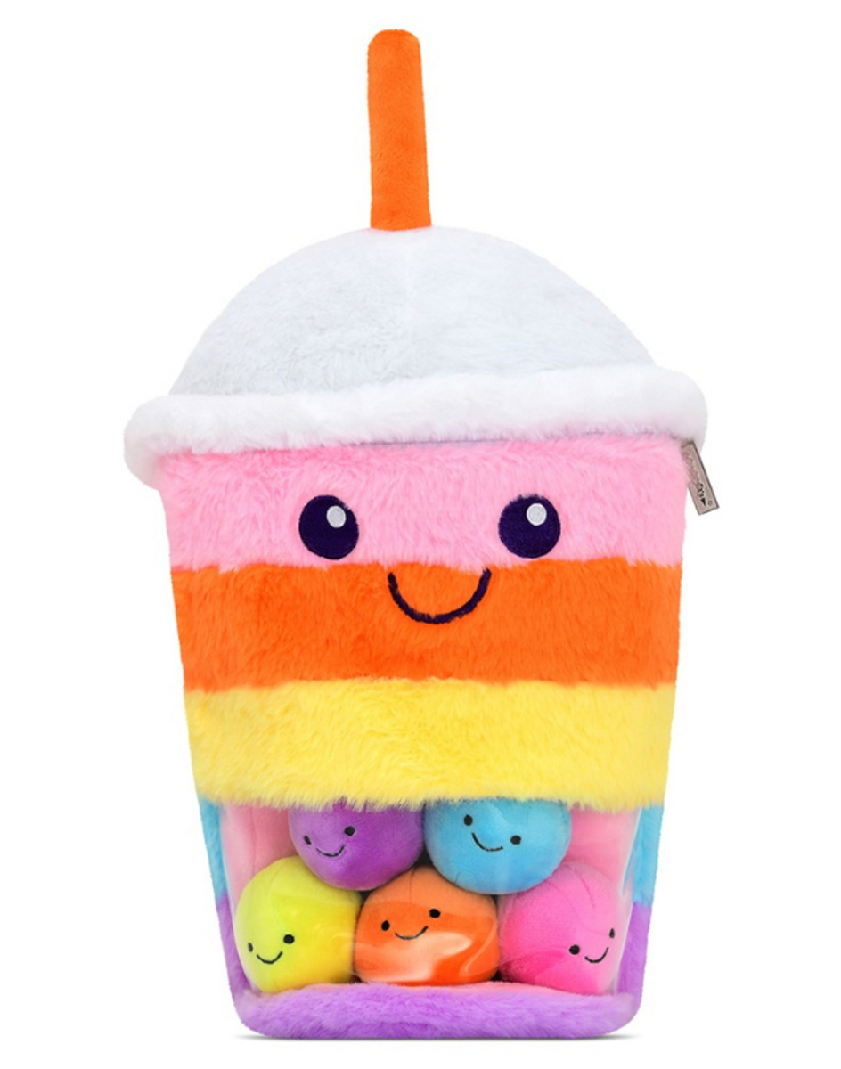 Rainbow Tea Packaging Plush Rainbow Tea Packaging Plush