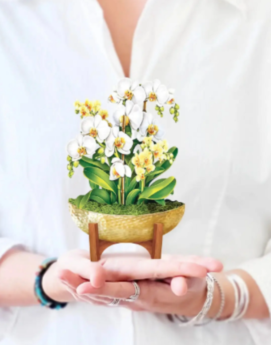 Mini Serenity Orchid Pop Up Card Mini Serenity Orchid Pop Up Card