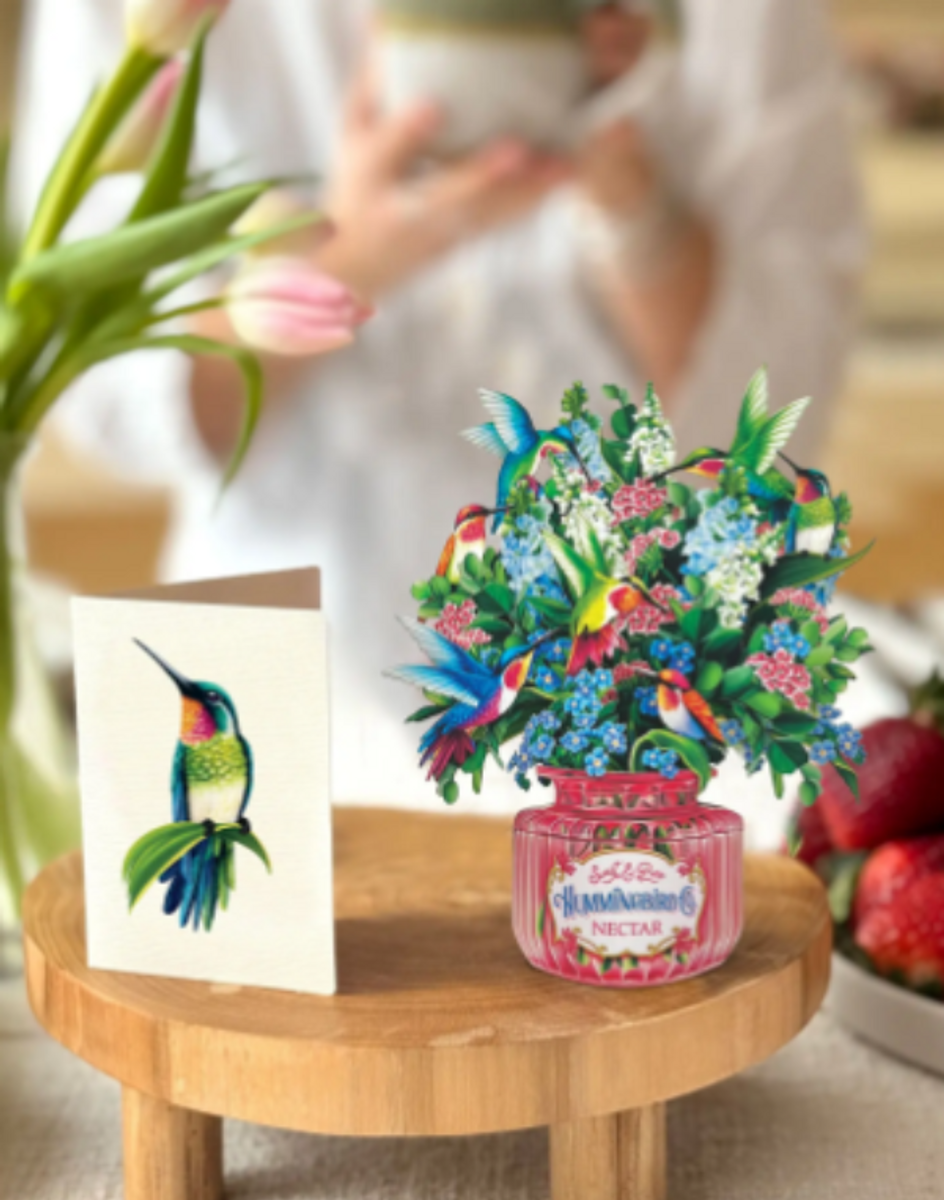 Mini Hummingbird Oasis PopUp Card Mini Hummingbird Oasis PopUp Card
