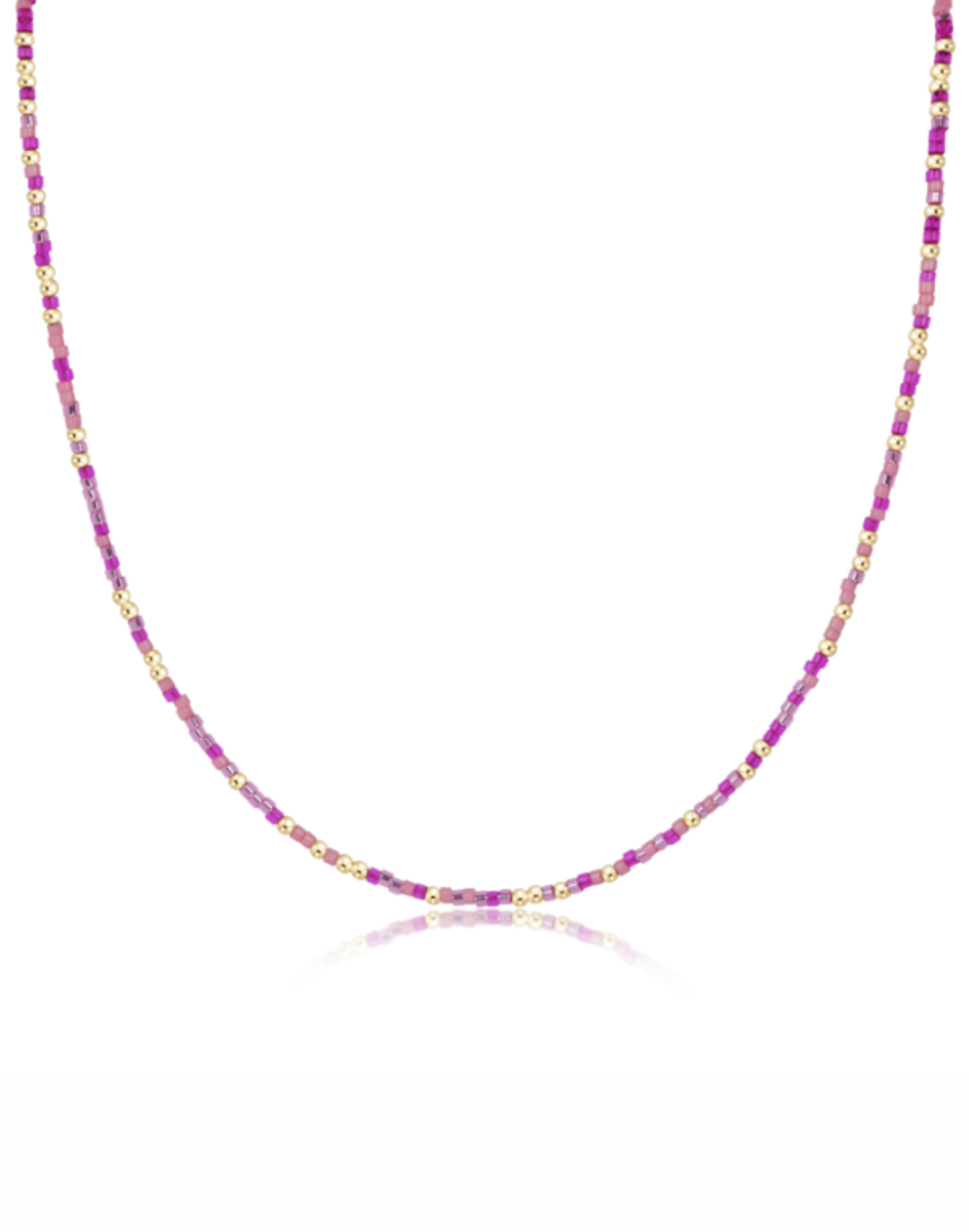 eNewton Hope Unwritten 15" Choker Necklace - Back To The Fuchsia